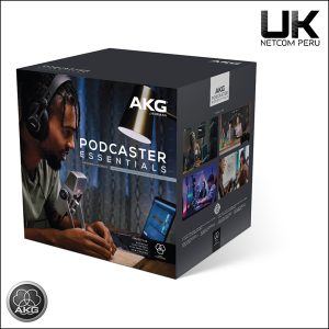 AKG Podcaster Essential - Audífonos & Micrófono USB