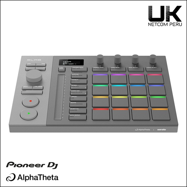 AlphaTheta SLAB - Controlador de Pads MIDI para Serato Studio - Imagen 2