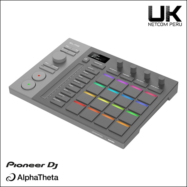 AlphaTheta SLAB - Controlador de Pads MIDI para Serato Studio - Imagen 3