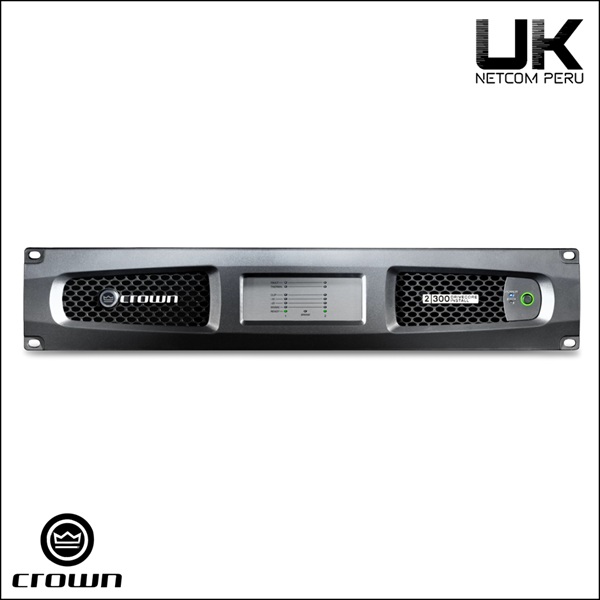 Crown DCi 2|300 - Amplificador Análogo de 2 canales 300W @ 4Ω