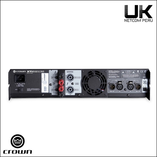 Crown XTi 6002 - Amplificador Digital de 2 canales 2,100W @ 4Ω - Imagen 2