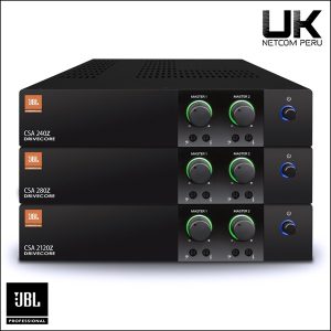 JBL CSA 240Z/280Z/2120Z - Amplificador de 2 canales 40/80/120W @ 70/100V