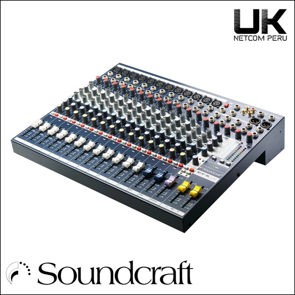 Soundcraft EFX12 - Mezcladora análoga con efectos Lexicon® de 12 canales - Imagen 3