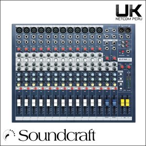 Soundcraft EPM12 - Mezcladora análoga de 12 canales