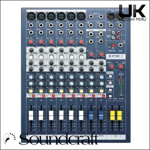 Soundcraft EPM6 - Mezcladora análoga de 6 canales