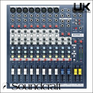 Soundcraft EPM8 - Mezcladora análoga de 8 canales