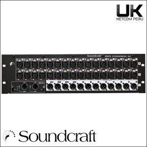Soundcraft Mini Stagebox 32R-5049659 - Expansión de bajo coste para conectividad del escenario