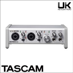 Tascam SERIES 102i - Interfaz de audio/MIDI de 10 entradas/2 salidas