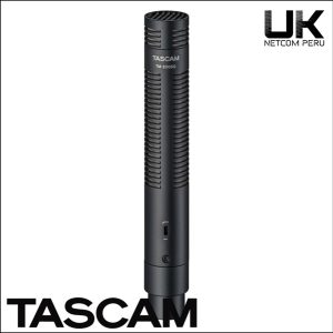 Tascam TM-200SG - Micrófono de cañon para cámaras