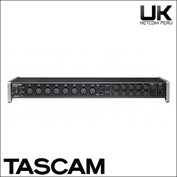 Tascam US-16x08 - Interfaz de audio/MIDI USB con 16 entradas/8 salidas