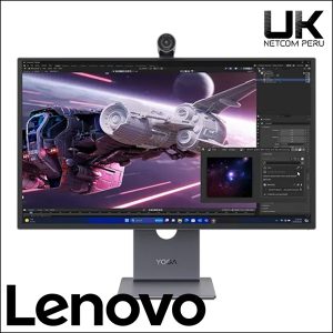 Lenovo Yoga Pro 27UD-10 - Monitor 26.5" QD-OLED Penta Tandem UHD con Webcam