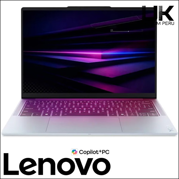 Lenovo Yoga Slim 7i Aura Edition Gen 11 (14" Intel) - Laptop Copilot+ PC Veil Blue ¡Personalizable!